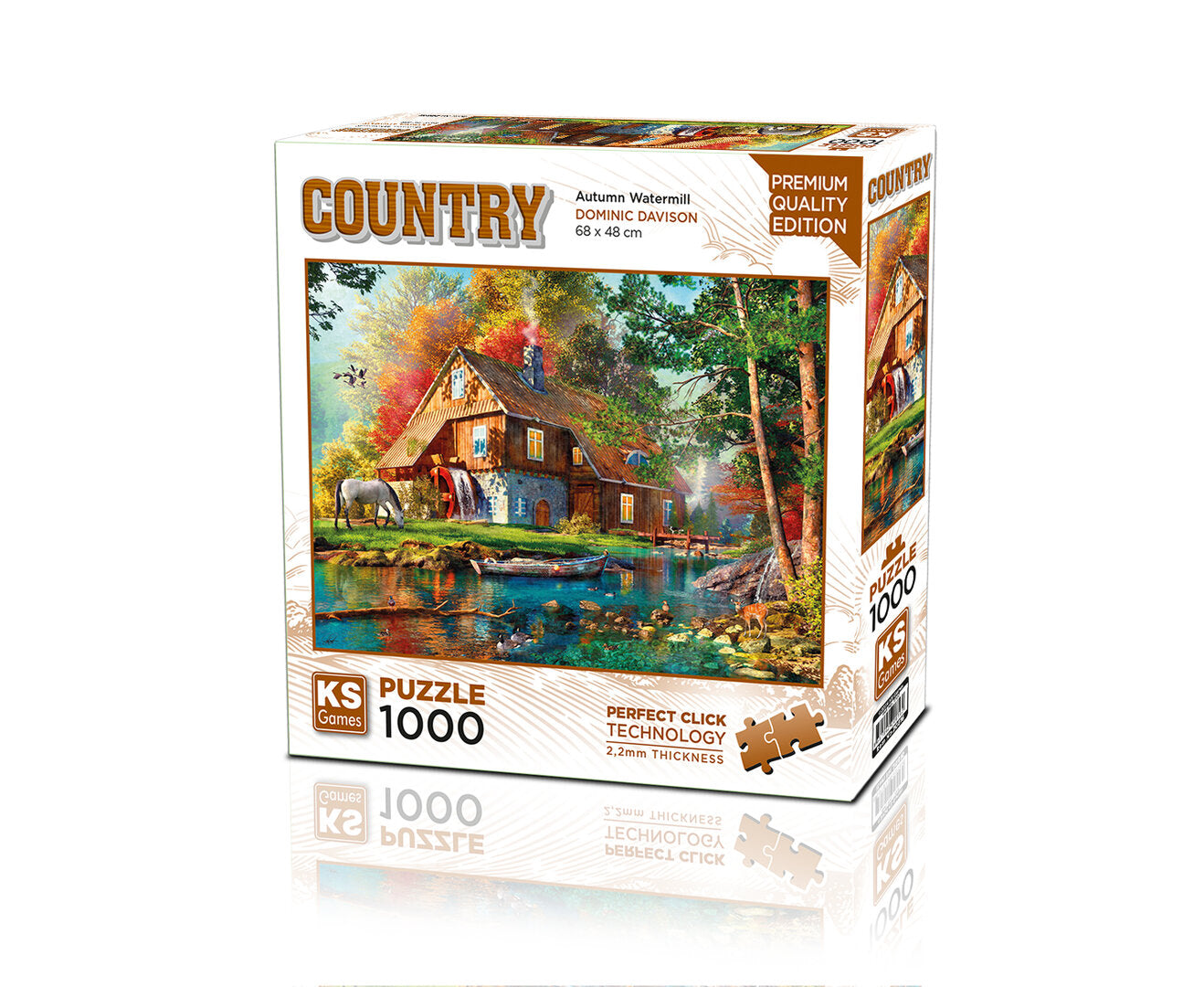 KS Games - Autumn Watermill - 1000 Teile Puzzle