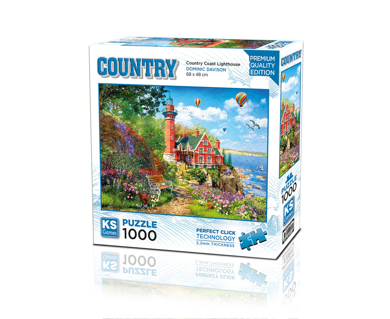 KS Games - Country Coast Lighthouse - 1000 Teile Puzzle