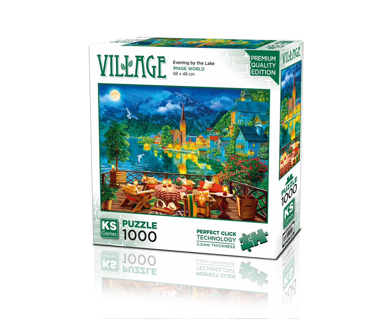 KS Games - Evening by the Lake - 1000 Teile Puzzle