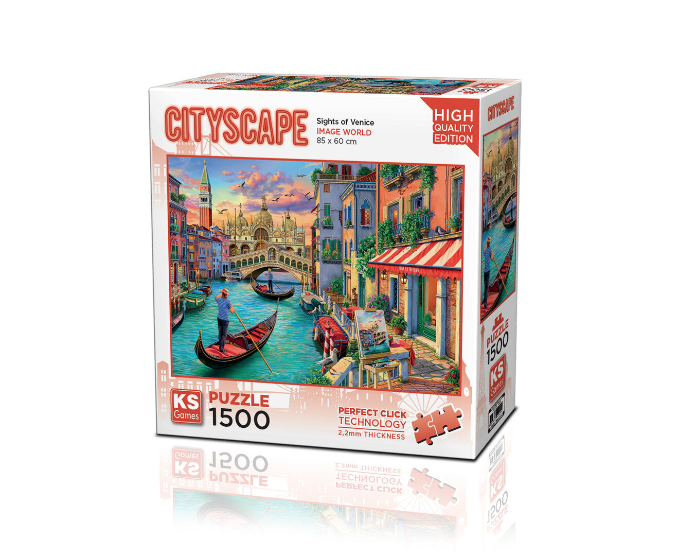 KS Games - Sights of Venice - 1500 Teile Puzzle