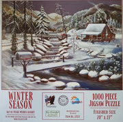 SunsOut - Winter Season - 1000 Teile Puzzle