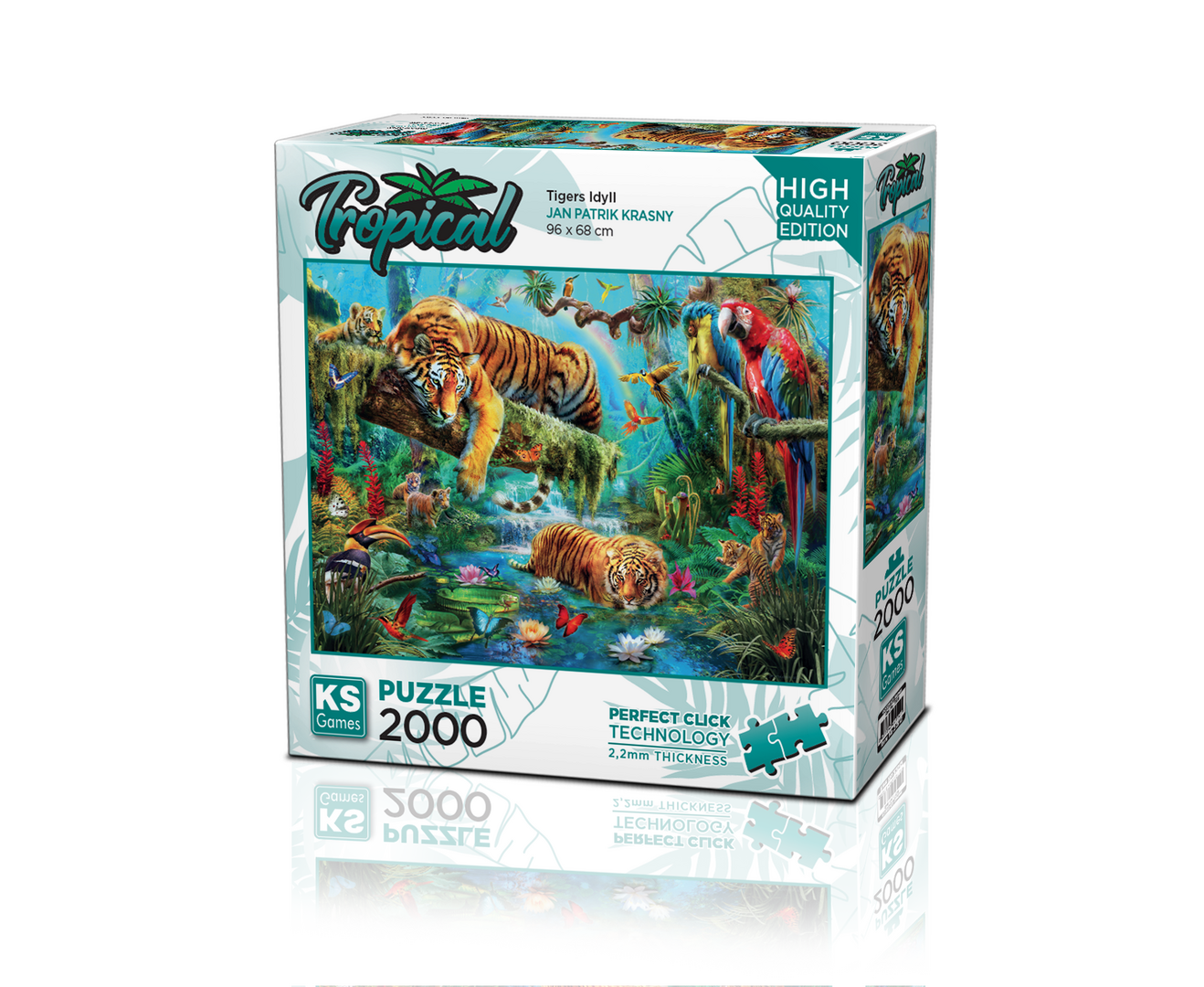KS Games - Tigers Idyll - 2000 Teile Puzzle