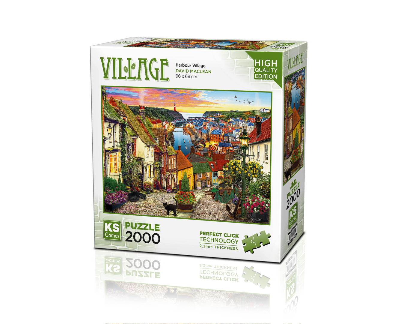 KS Games - Harbour Village - 2000 Teile Puzzle