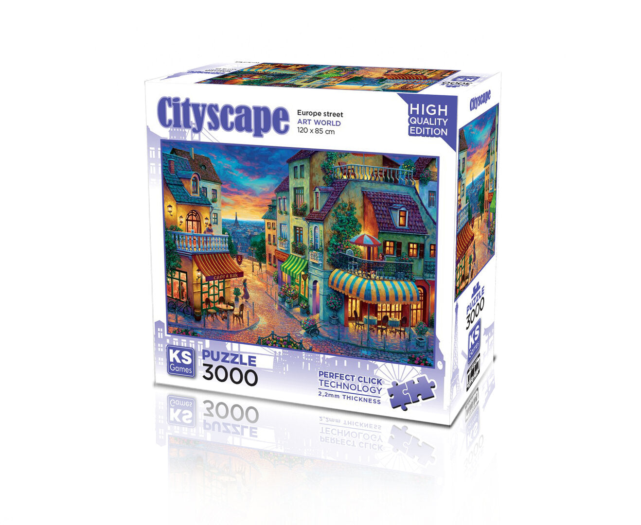 KS Games - Europe Street - 3000 Teile Puzzle