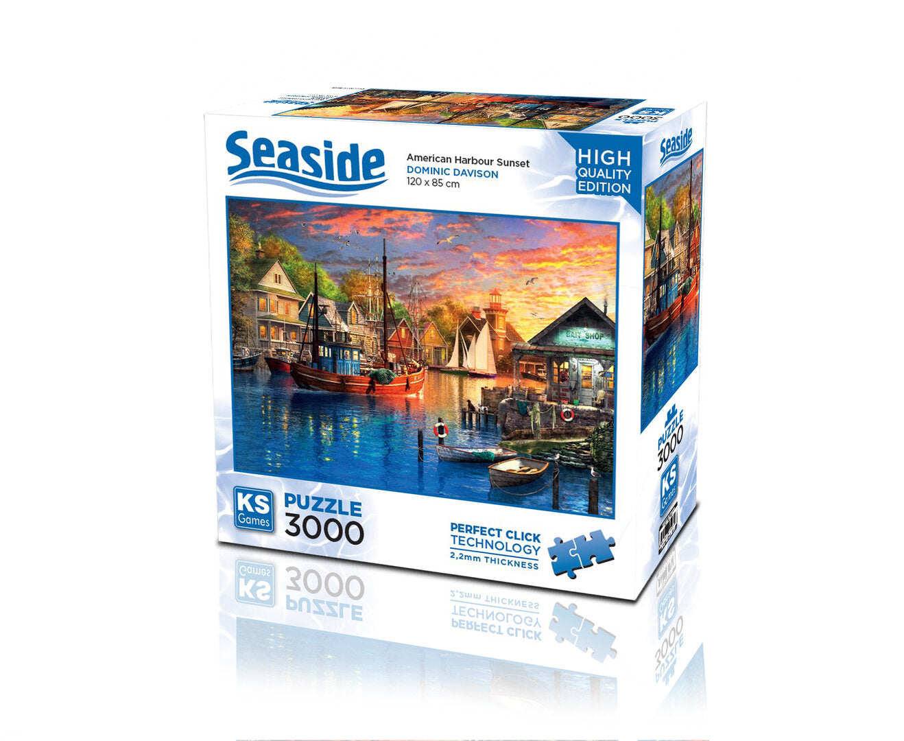 KS Games - American Harbour Sunset - 3000 Teile Puzzle