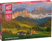 CherryPazzi - Santa Maddalena, Dolomites - 1000 Teile Puzzle