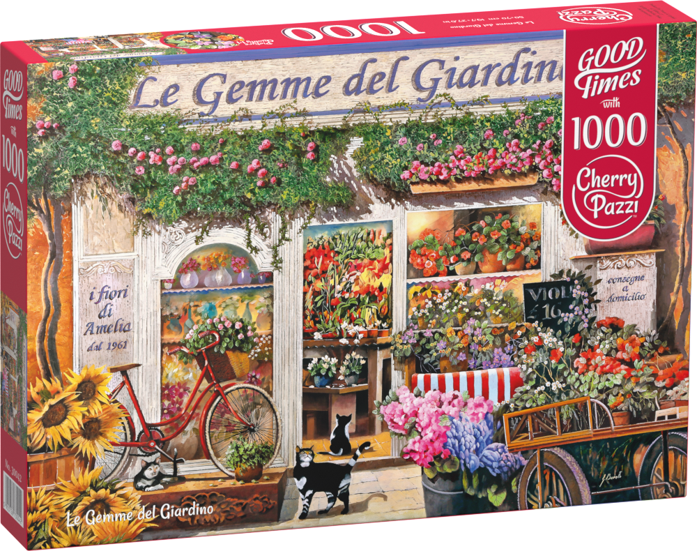 CherryPazzi - Le Gemme del Giardino - 1000 Teile Puzzle - Nur CHF 15.90! Jetzt kaufen auf fluxed.ch