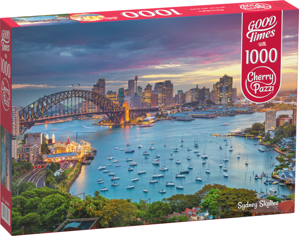 CherryPazzi - Sydney Skyline - 1000 Teile Puzzle - Nur CHF 15.90! Jetzt kaufen auf fluxed.ch