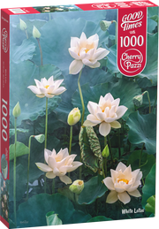 CherryPazzi - White Lotus - 1000 Teile Puzzle