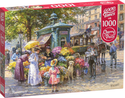 CherryPazzi - Blumenmarkt - 1000 Teile Puzzle