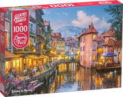 CherryPazzi - Evening in Annecy - 1000 Teile Puzzle