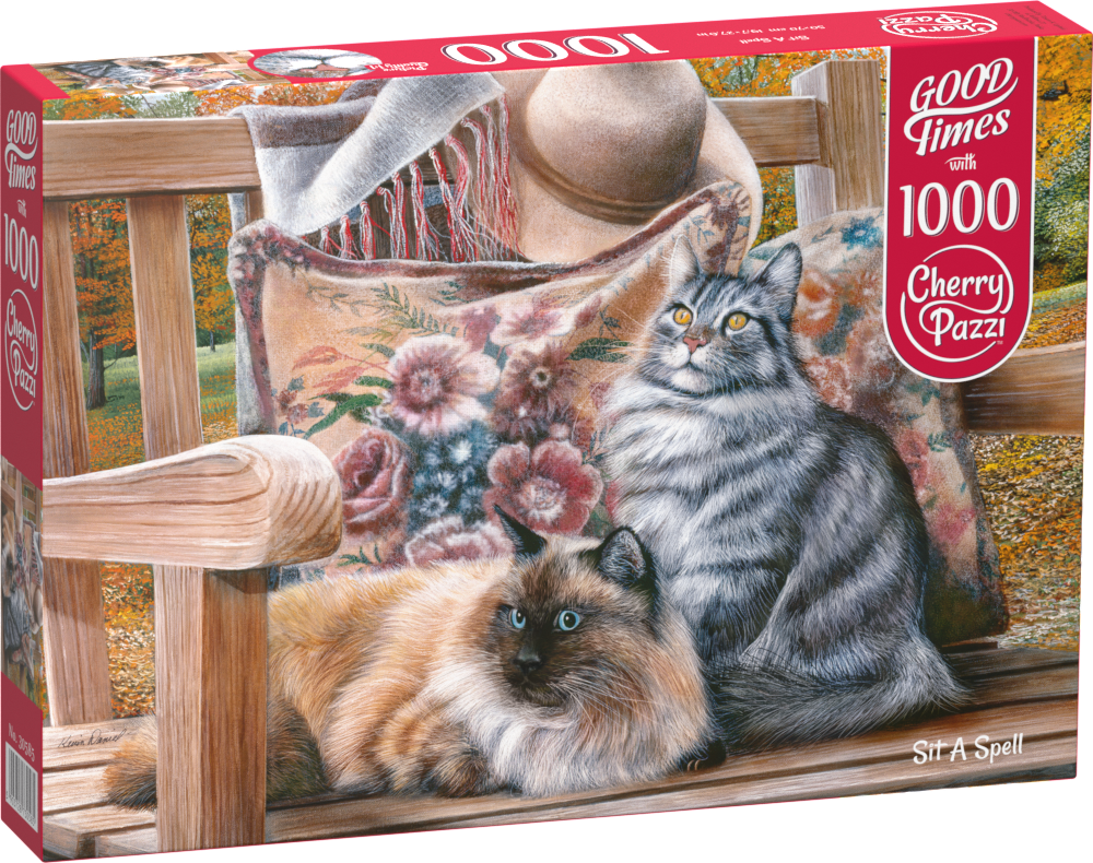 CherryPazzi - Sit A Spell - 1000 Teile Puzzle - Nur CHF 15.90! Jetzt kaufen auf fluxed.ch
