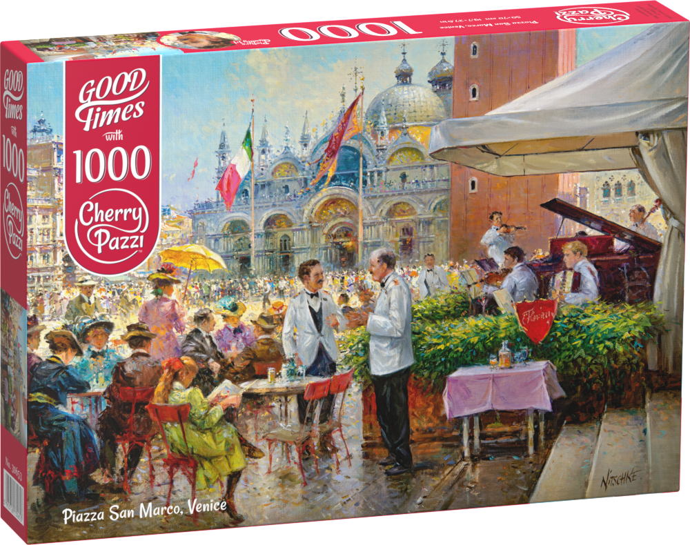 CherryPazzi - Piazza San Marco, Venice - 1000 Teile Puzzle - Nur CHF 15.90! Jetzt kaufen auf fluxed.ch