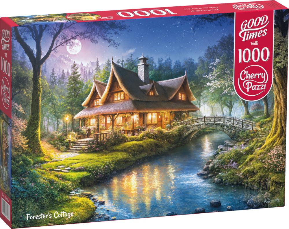 CherryPazzi - Forester`s Cottage - 1000 Teile Puzzle - Nur CHF 15.90! Jetzt kaufen auf fluxed.ch