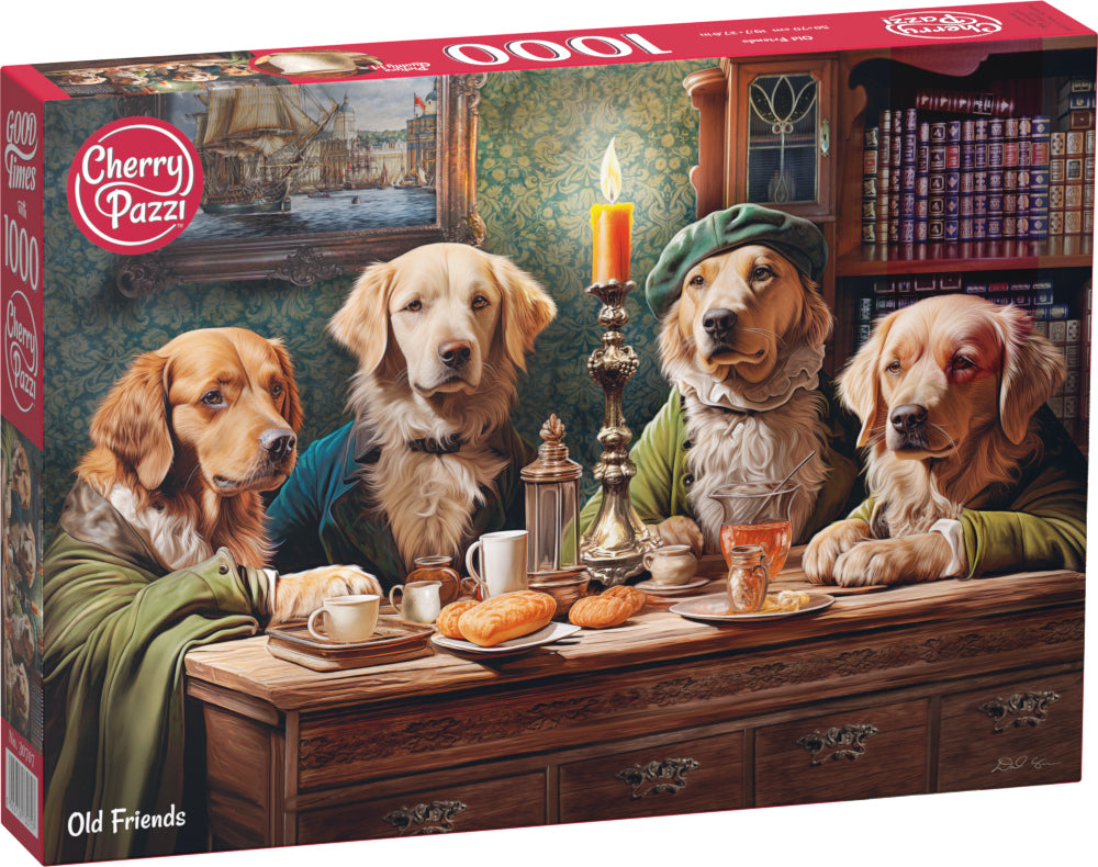 CherryPazzi - Old Friends - 1000 Teile Puzzle - Nur CHF 15.90! Jetzt kaufen auf fluxed.ch