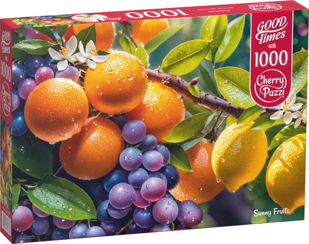 CherryPazzi - Sunny Fruits - 1000 Teile Puzzle - Nur CHF 15.90! Jetzt kaufen auf fluxed.ch