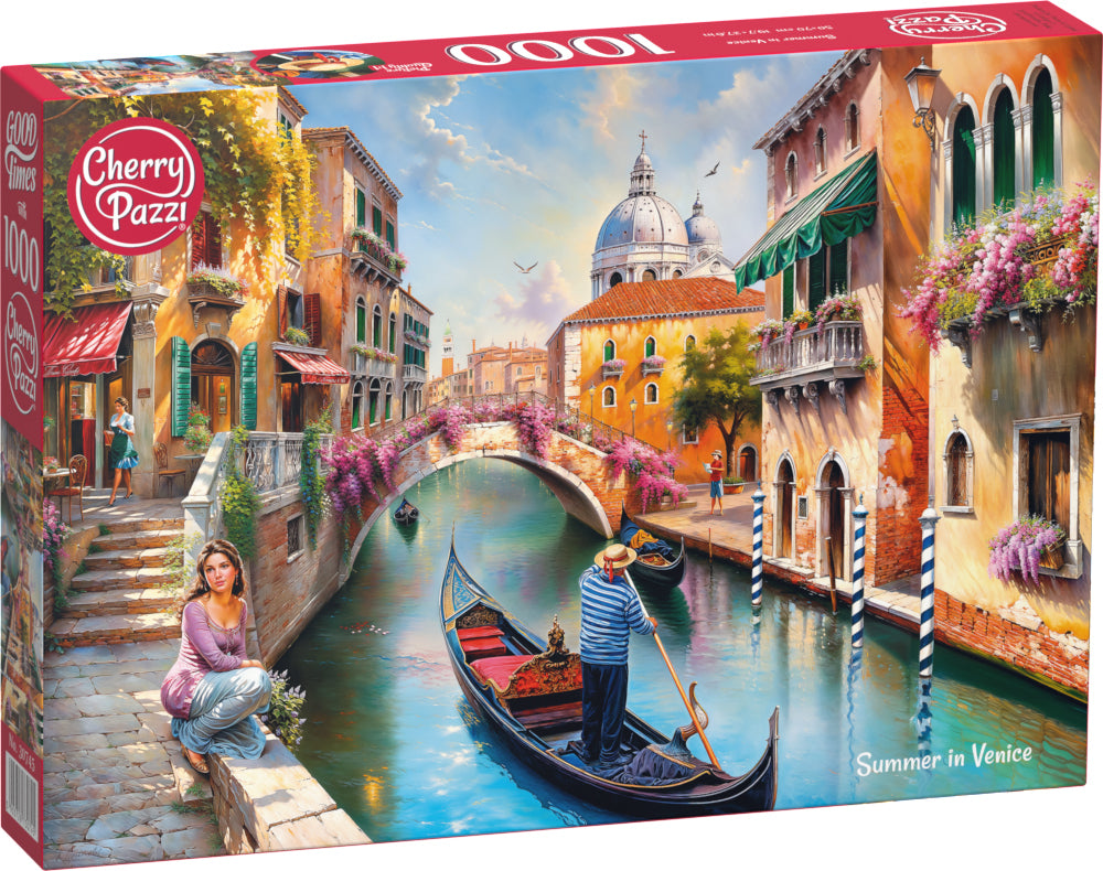 CherryPazzi - Summer in Venice - 1000 Teile Puzzle - Nur CHF 15.90! Jetzt kaufen auf fluxed.ch