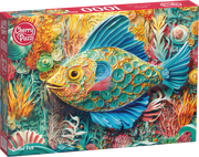 CherryPazzi - Quilled Fish - 1000 Teile Puzzle