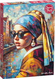 CherryPazzi - Girl with a Pearl - 1000 Teile Puzzle