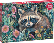 CherryPazzi - Raccoon in Flowers - 1000 Teile Puzzle