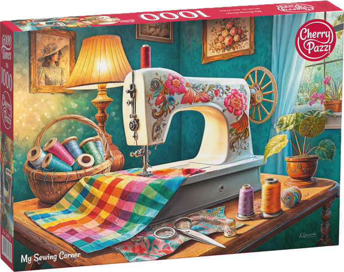 CherryPazzi - My Sewing Corner - 1000 Teile Puzzle