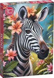CherryPazzi - Lady Zebra - 1000 Teile Puzzle