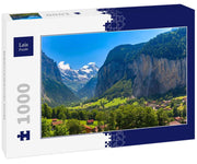 Lais - Bergdorf Lauterbrunnen, Schweiz - 1000 Teile Puzzle