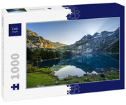 Lais - Oeschinensee am Morgen bei Sonnenaufgang - 1000 Teile Puzz