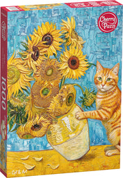 CherryPazzi - Cat & Art - 1000 Teile Puzzle