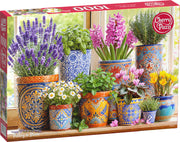 CherryPazzi - Pottery in Bloom - 1000 Teile Puzzle
