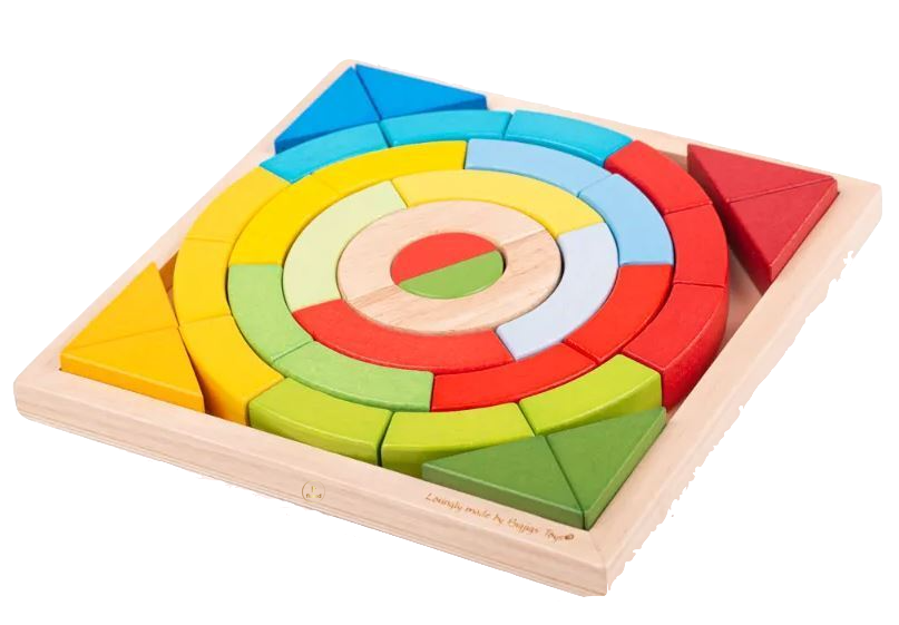 Bigjigs Toys | Formenpuzzle - Arches and Triangles - 37 Teile Holz - Nur CHF 14.90! Jetzt kaufen auf fluxed.ch