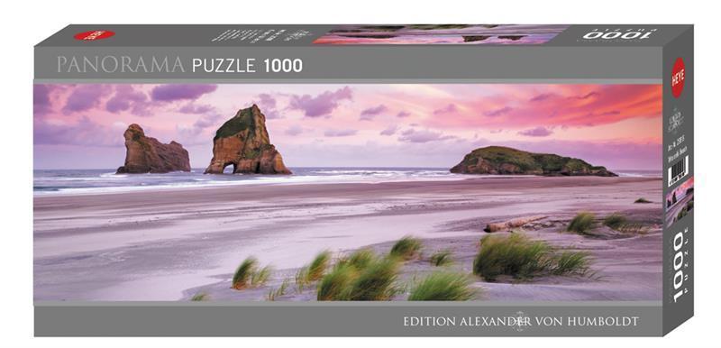 Heye - Wharariki Beach - 1000 Teile Panorama Puzzle - Nur CHF 19.90! Jetzt kaufen auf fluxed.ch