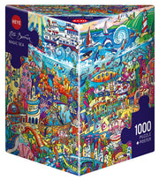 Heye - Triangular: Magic Sea - 1000 Teile Puzzle