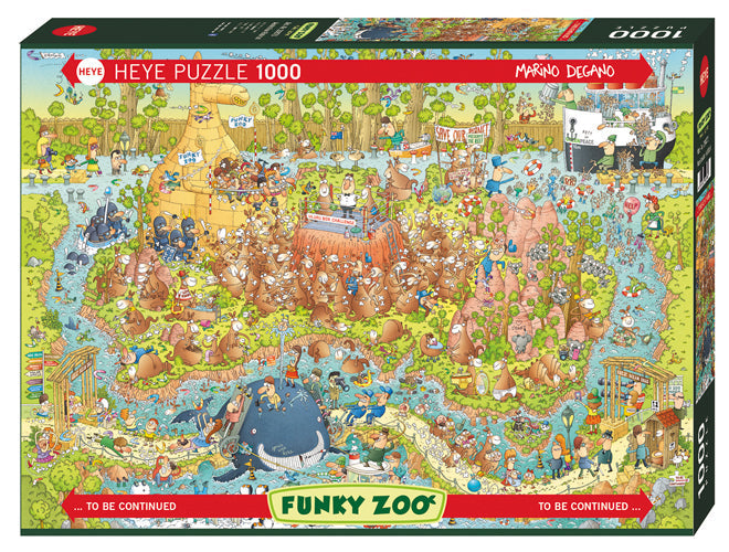 Heye - Funky Zoo: Australian Habitat - 1000 Teile Puzzle - Nur CHF 19.90! Jetzt kaufen auf fluxed.ch