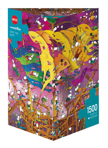 Heye - Triangular: Save the Ship! - 1500 Teile Puzzle - Nur CHF 34.90! Jetzt kaufen auf fluxed.ch