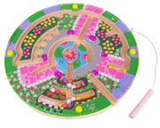 Bigjigs Toys | Maze Puzzle - Blumengarten Holz