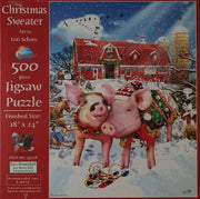 SunsOut - Christmas Sweater - 500 Teile Puzzle
