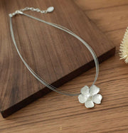 Halskette | mit Blume