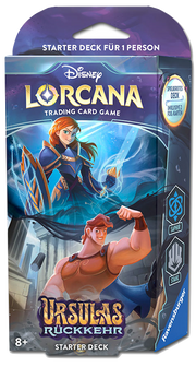 Disney Lorcana: Ursulas Rückkehr - Starter Deck Saphir und Stahl