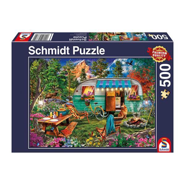 Schmidt - Camper-Romantik - 500 Teile Puzzle - Nur CHF 14.90! Jetzt kaufen auf fluxed.ch