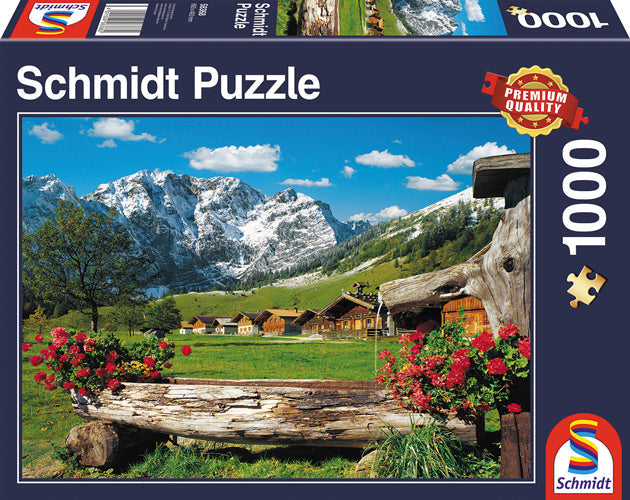 Schmidt - Blick ins Bergidyll - 1000 Teile Puzzle - Nur CHF 19.90! Jetzt kaufen auf fluxed.ch