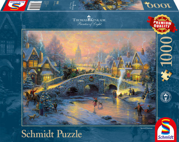 Schmidt - Winterliches Dorf - 1000 Teile Puzzle - Nur CHF 18.90! Jetzt kaufen auf fluxed.ch