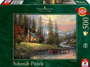 Schmidt - Haus in den Bergen - 500 Teile Puzzle
