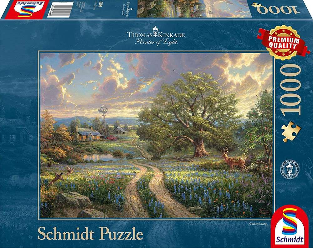Schmidt - Idyllisches Landleben - 1000 Teile Puzzle - Nur CHF 18.90! Jetzt kaufen auf fluxed.ch