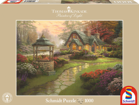 Schmidt - Haus mit Brunnen - 1000 Teile Puzzle - Nur CHF 18.90! Jetzt kaufen auf fluxed.ch
