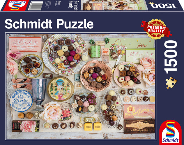 Schmidt - Nostalgische Schokolade - 1500 Teile Puzzle - Nur CHF 28.90! Jetzt kaufen auf fluxed.ch
