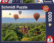Schmidt - Heissluftballons, Mandalay, Myanmar - 1000 Teile Puzzle