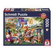 Schmidt - Verrückter Haustiergarten - 1000 Teile Puzzle