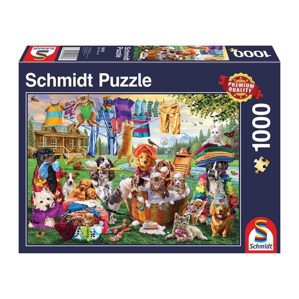 Schmidt - Verrückter Haustiergarten - 1000 Teile Puzzle - Nur CHF 19.90! Jetzt kaufen auf fluxed.ch