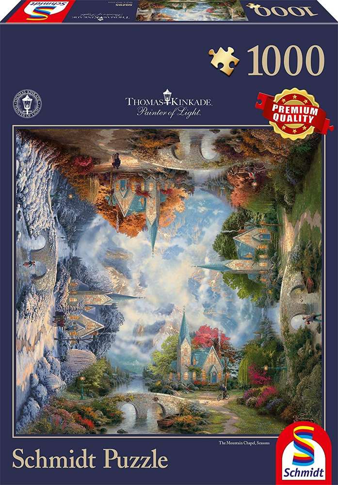 Schmidt - Die Kirche in den Bergen - 1000 Teile Puzzle - Nur CHF 18.90! Jetzt kaufen auf fluxed.ch